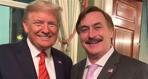 mike lindell talk with president trump